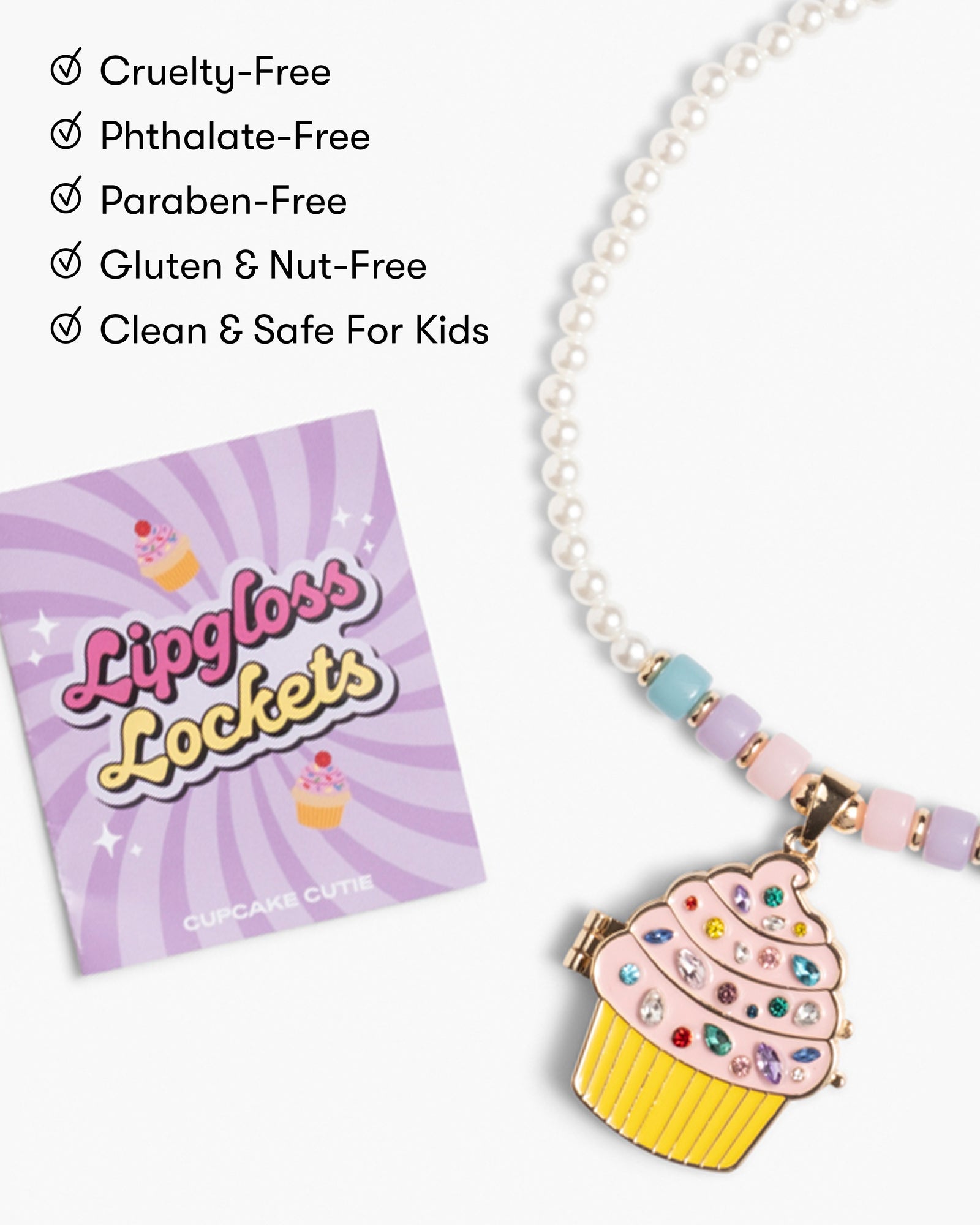 Cupcake Cutie Lipgloss Locket