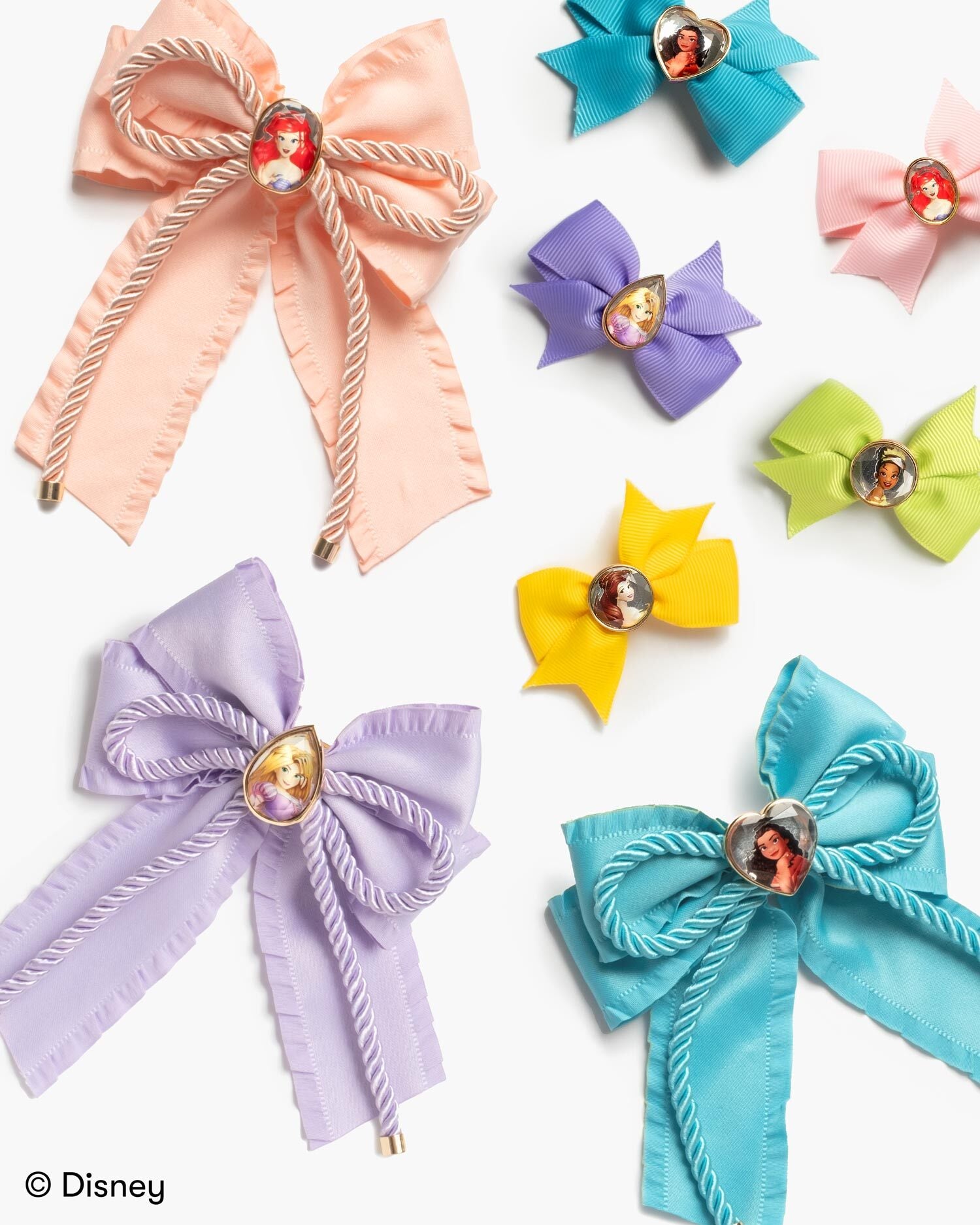 Disney Princess Hair Bow Gift Set