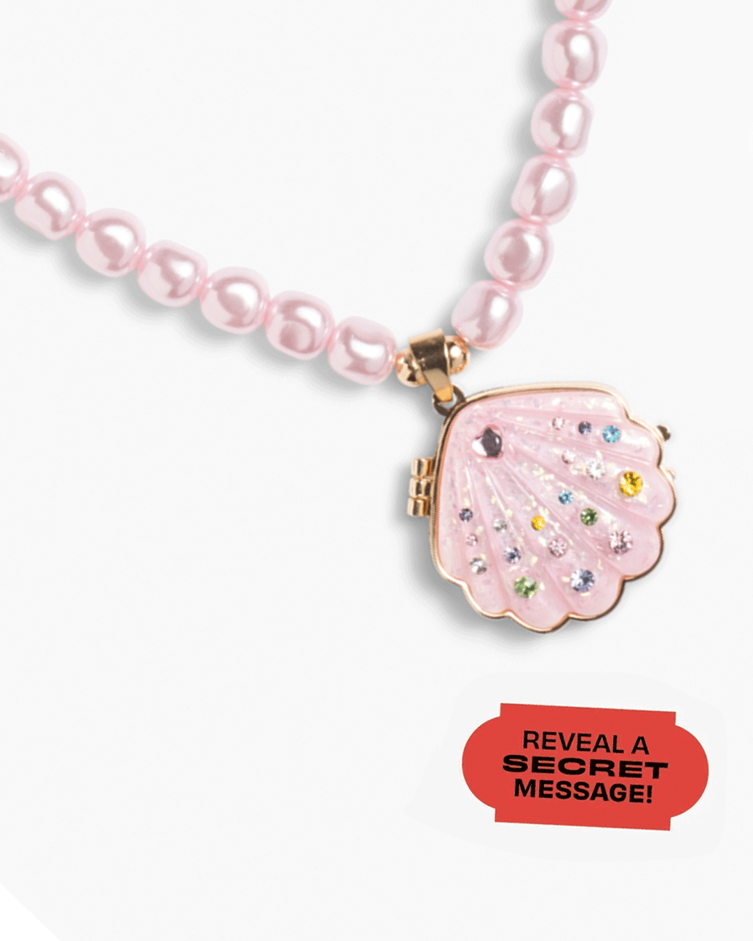 Sparkle Shell Lipgloss Locket