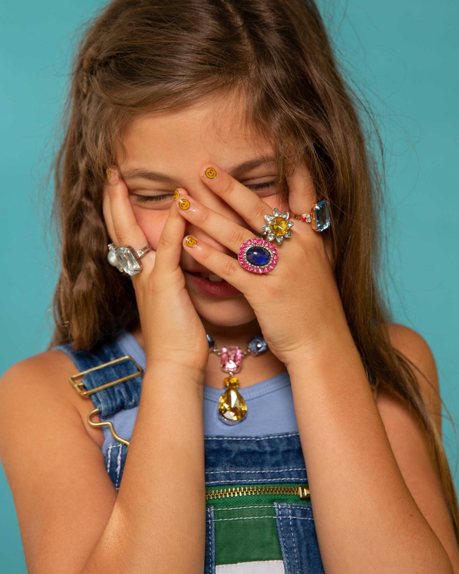 Golden Flower Girl Ring – GIVA Jewellery