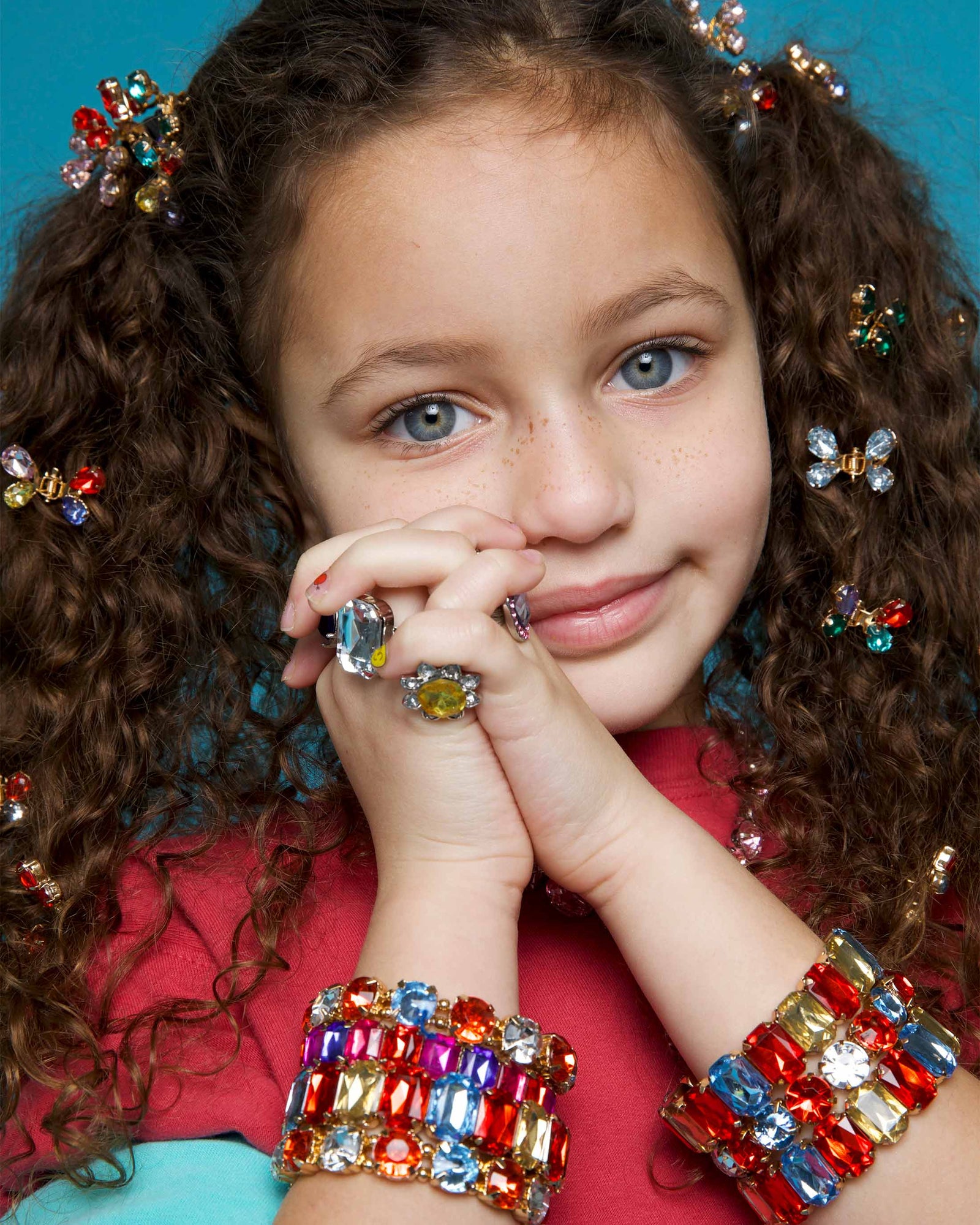 Kids Hair Accessories for Girls Combo Set Peach 18 Pcs Girl's Hair  Clips F/S | eBay