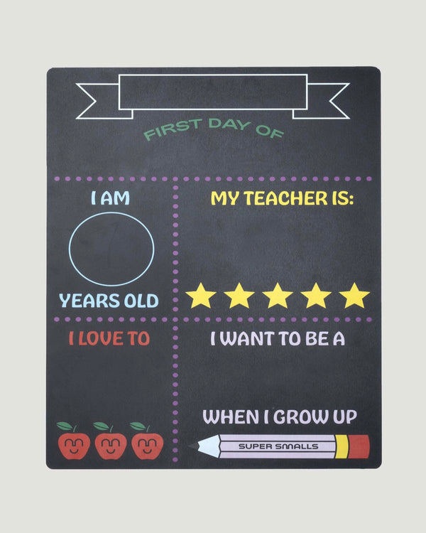 First Day / Last Day Chalkboard